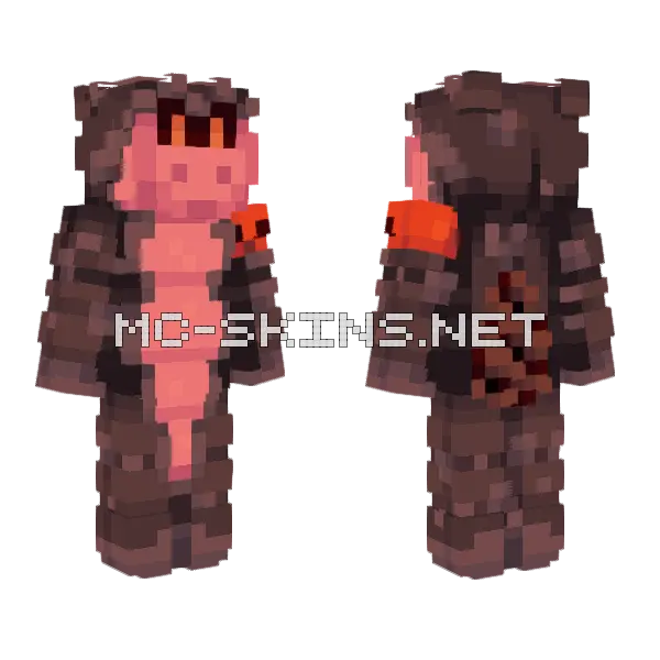 107 Sf Attack Minecraft skin, front and back