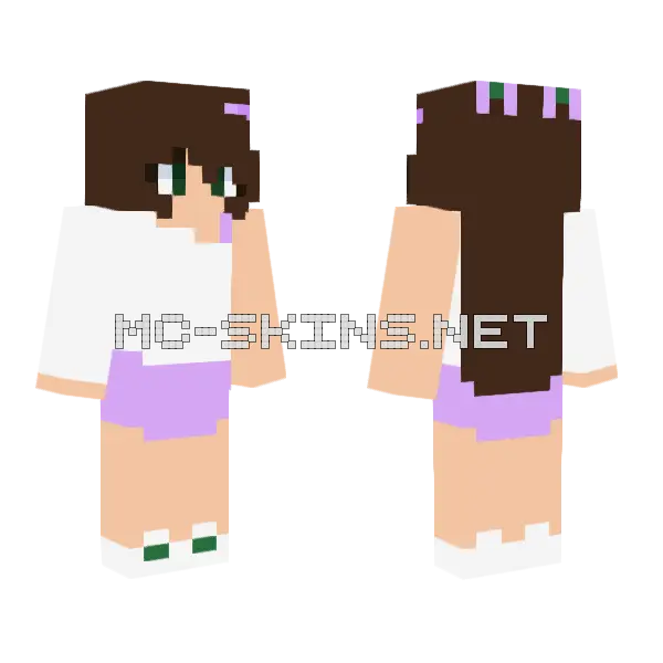 10k Likes Reshade Contest Minecraft skin, front and back
