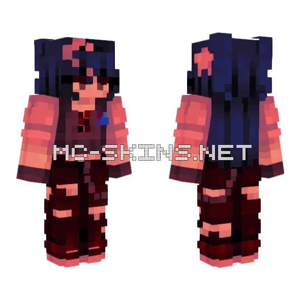 113 Sf Attack Minecraft skin, front and back