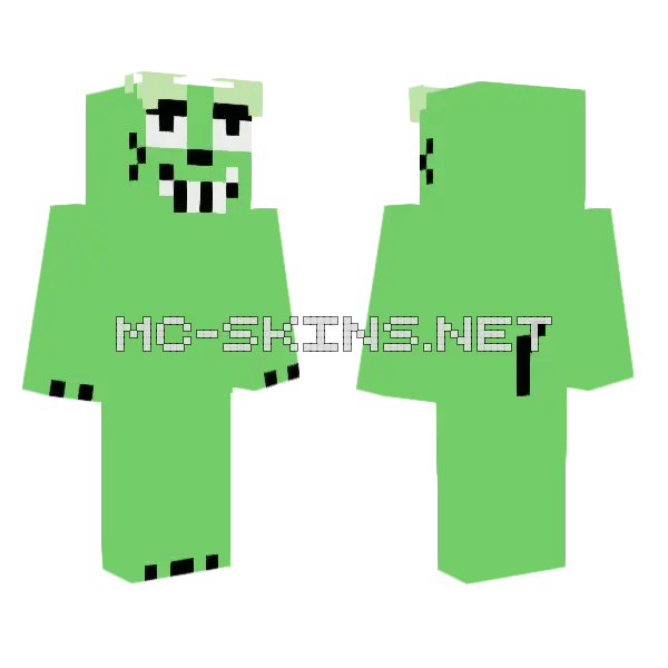 12 Oz Mouse Minecraft skin, front and back