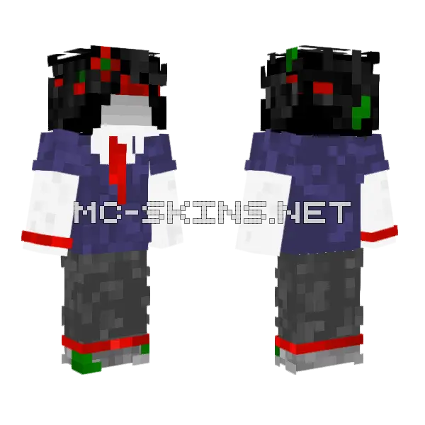 12qqopjmd3050 Skin Minecraft skin, front and back