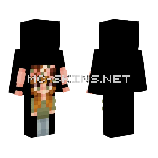 150 Followers Contest Minecraft skin, front and back