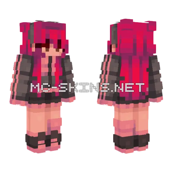 194 Sf Attack Minecraft skin, front and back