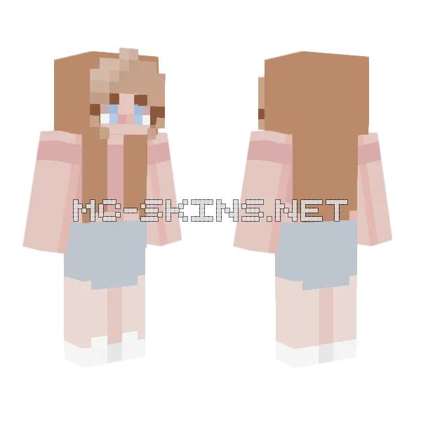1k Likes Contest Minecraft skin, front and back