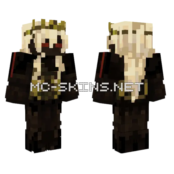 1x1x1x1 V98 Minecraft skin, front and back