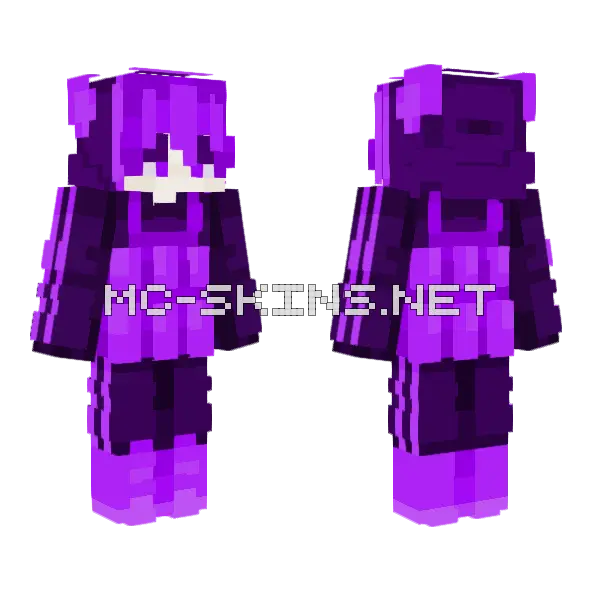 20 Followers Special Minecraft skin, front and back