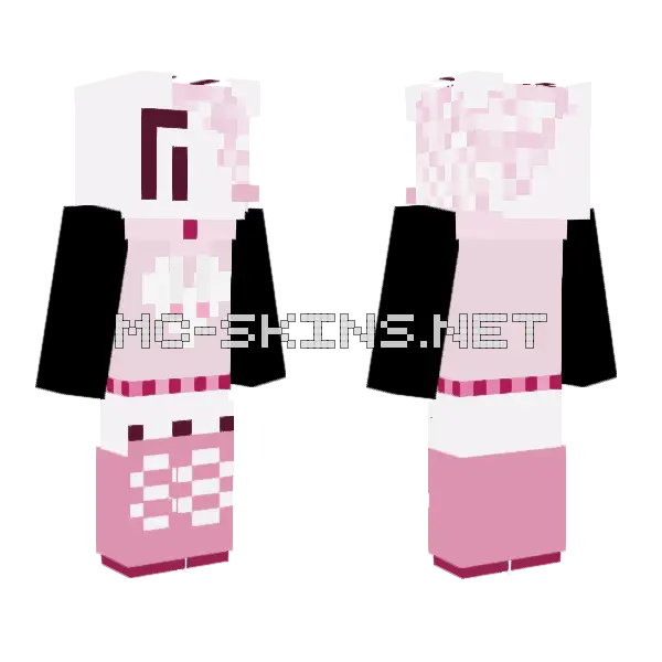 2020 Ahh Thing Minecraft skin, front and back