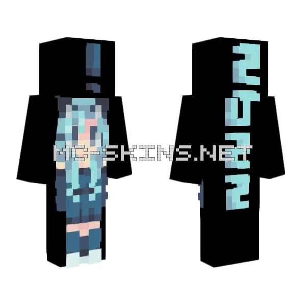 2022 Skinner Recap Minecraft skin, front and back