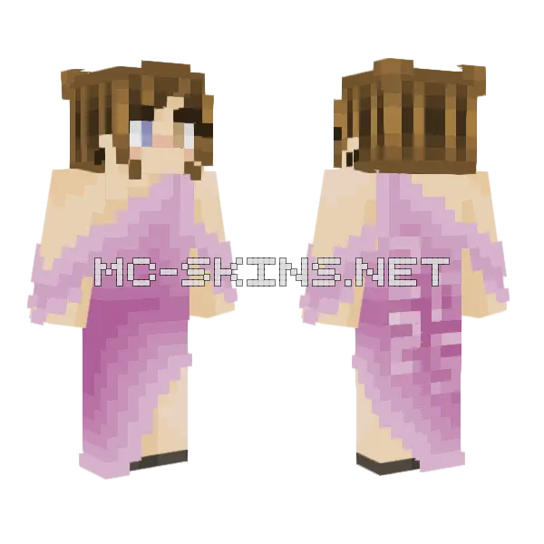2025 Kat Minecraft skin, front and back