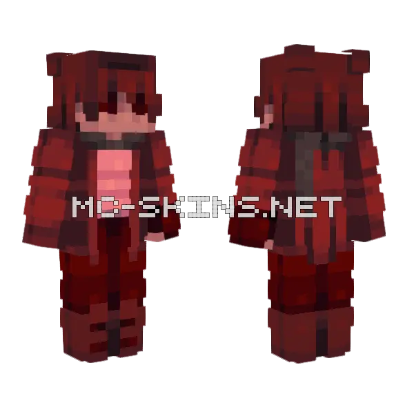243 Sf Attack Minecraft skin, front and back