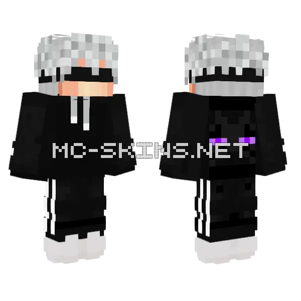 2more Minecraft skin, front and back