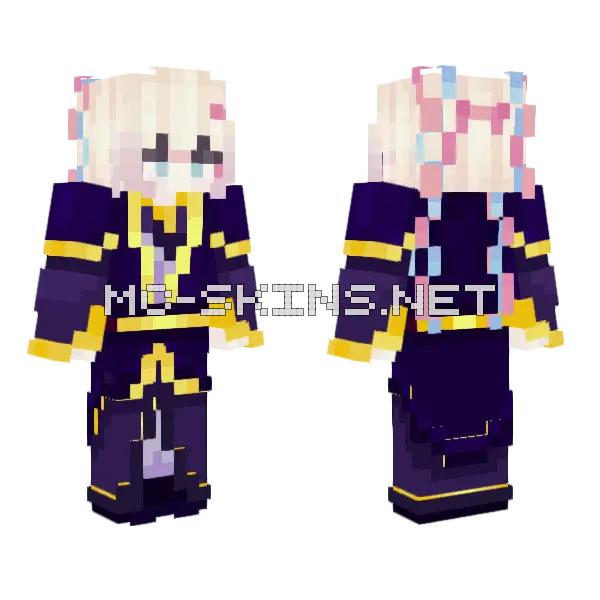 3 0 Soma Minecraft skin, front and back