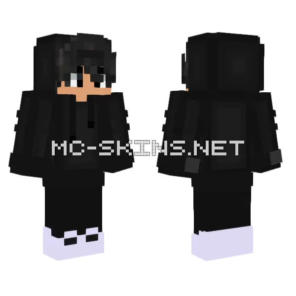 3465456454554 Redfg Minecraft skin, front and back
