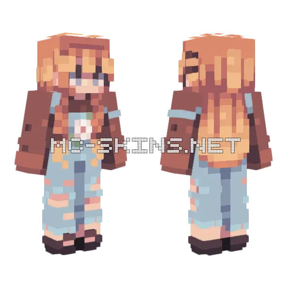 4 Year Anniversary Remake Minecraft skin, front and back