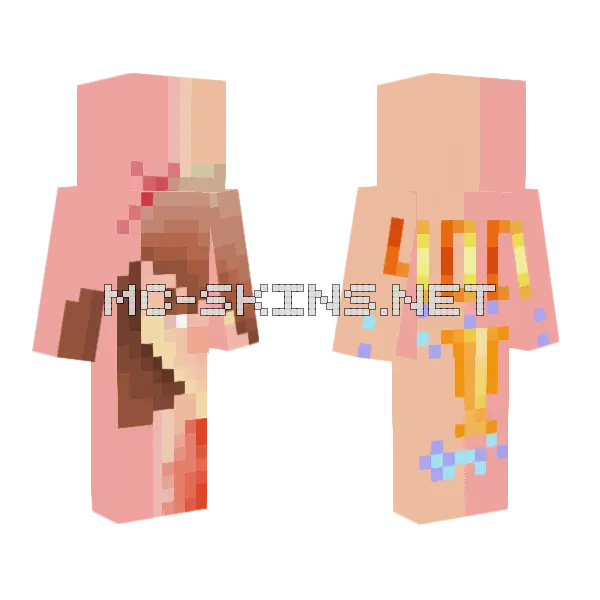 400 Willows Omg Desc Minecraft skin, front and back