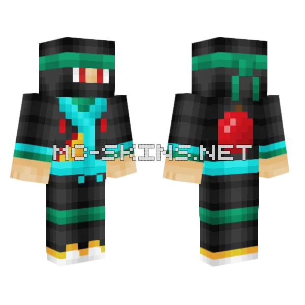 4th Skin For Applefritter462 Minecraft skin, front and back