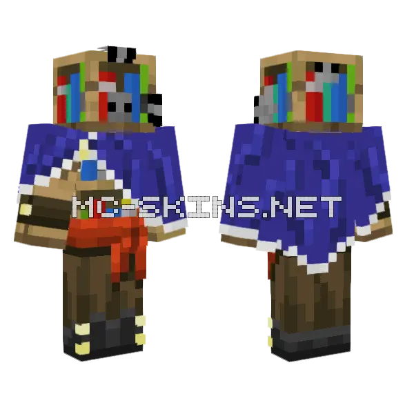 5ilverfish Silverfish Minecraft skin, front and back