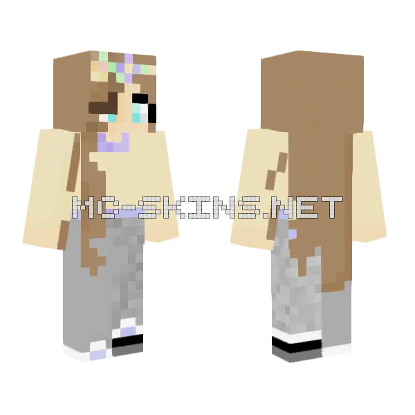 6 Years Skindex Anniversary Minecraft skin, front and back