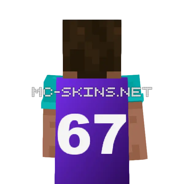 67 Purple cape, outside and lining