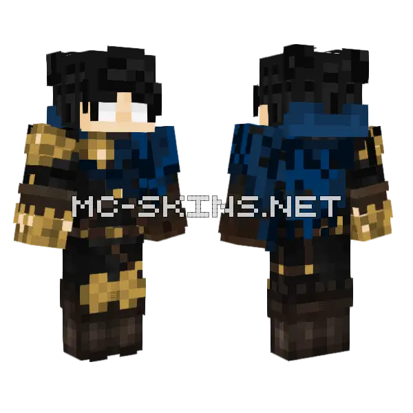 777aresmile Minecraft skin, front and back