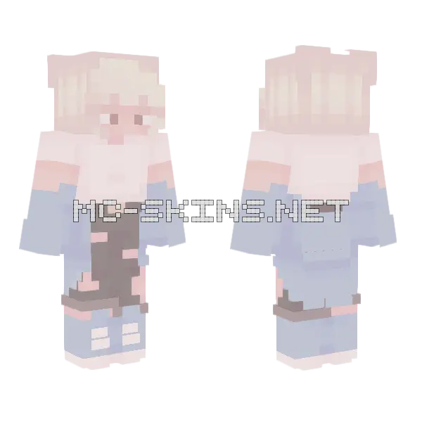 85 Degrees Minecraft skin, front and back