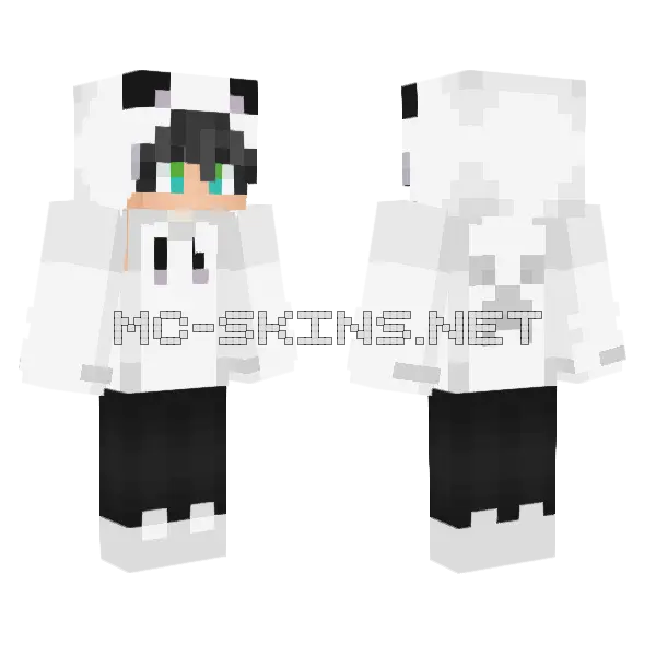 86 Operator Persona Minecraft White Edition Minecraft skin, front and back