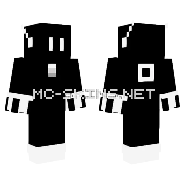 905 Primordia Minecraft skin, front and back