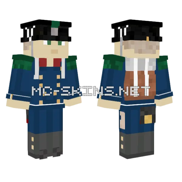 9e Regiment D Infanterie De Ligne Minecraft skin, front and back