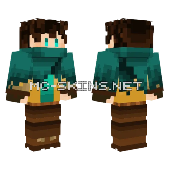 A Cubierto Minecraft skin, front and back