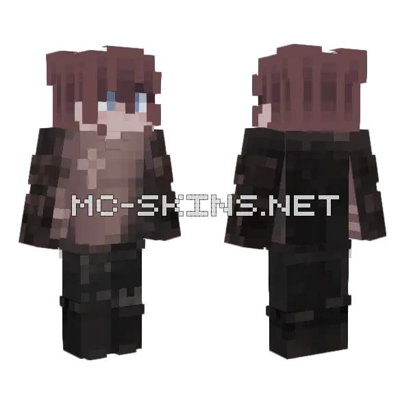 A Little Light Minecraft skin, front and back