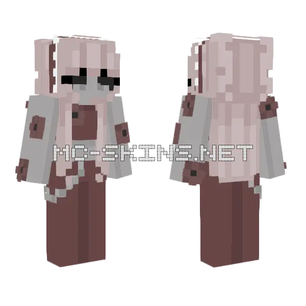 A Peck Of Thorns Minecraft skin, front and back