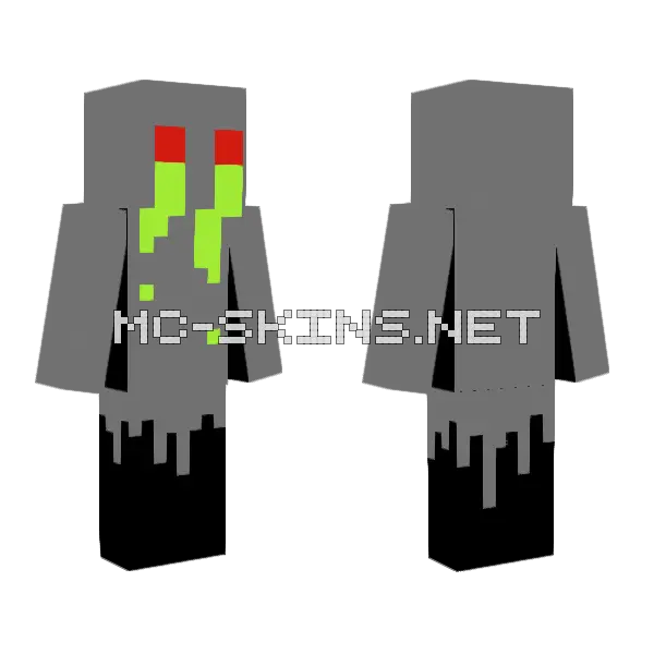 A Request For A Friend Minecraft skin, front and back