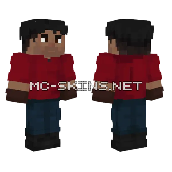 A Small Gift Minecraft skin, front and back
