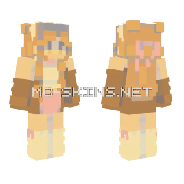 A Stranger I Know Everything About Minecraft skin, front and back