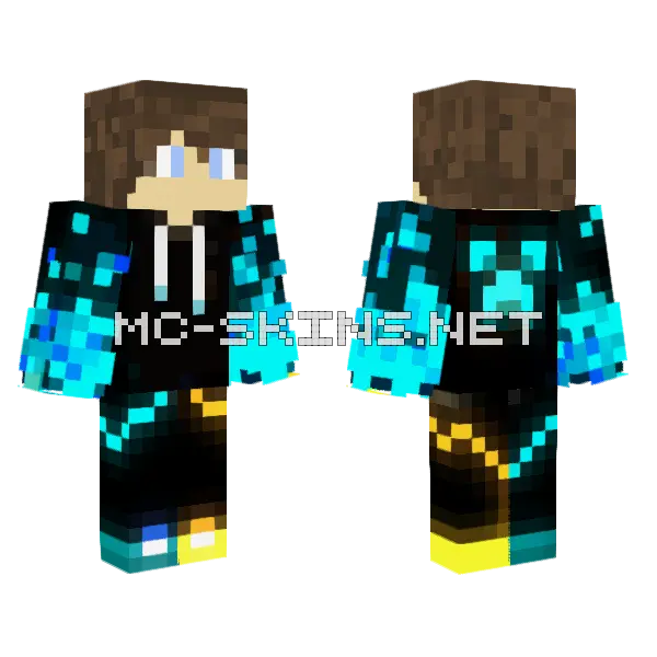 Aarmauop Continue Minecraft skin, front and back
