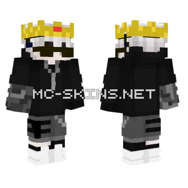 Aayushgamer916 Gamer Skin Minecraft skin, front and back