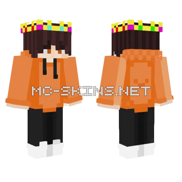 Abdoshahin S Crown Minecraft skin, front and back