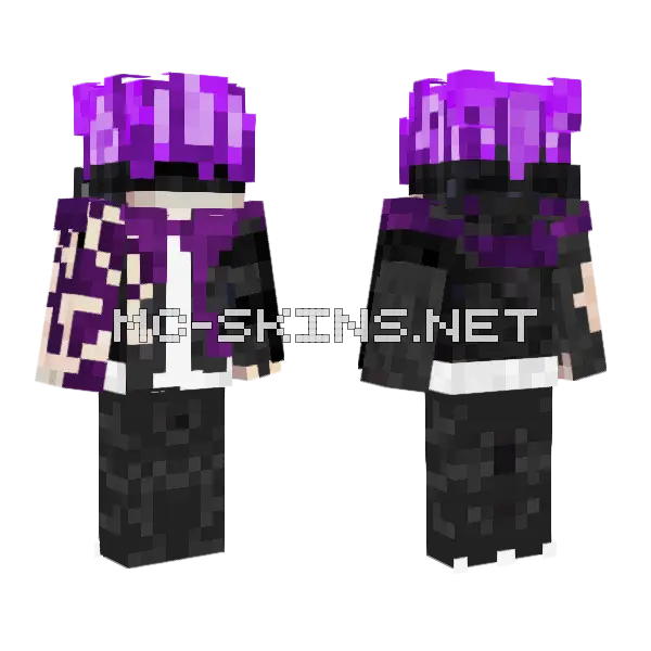 Abp Nibosss Minecraft skin, front and back