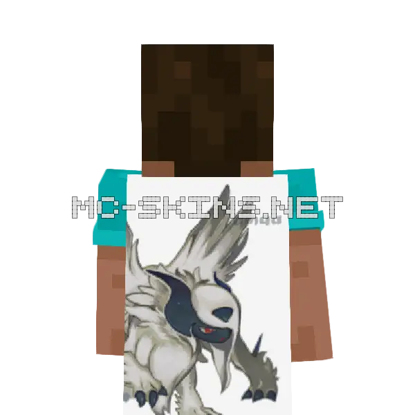 Absol Mega cape, outside and lining