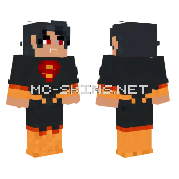 Absolute Superman 1 3 Minecraft skin, front and back