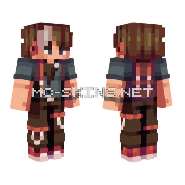 Absolute Territory SF38 Minecraft skin, front and back