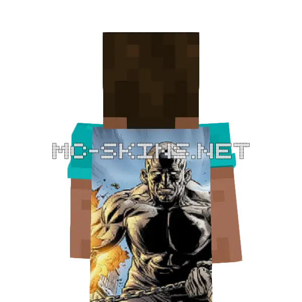 Absorbing Man cape, outside and lining