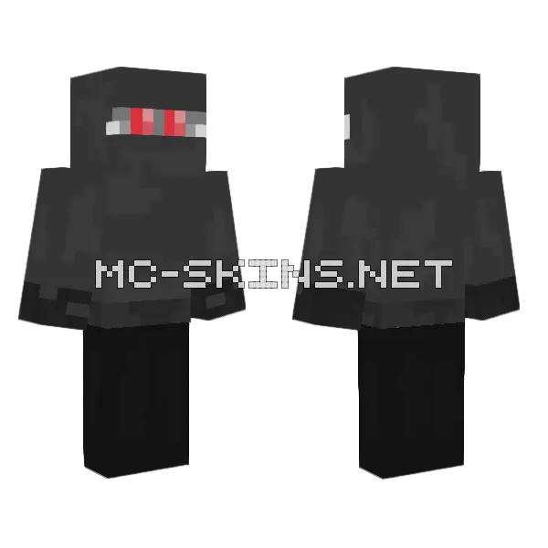 Accelerant Hank Madness Combat Minecraft skin, front and back