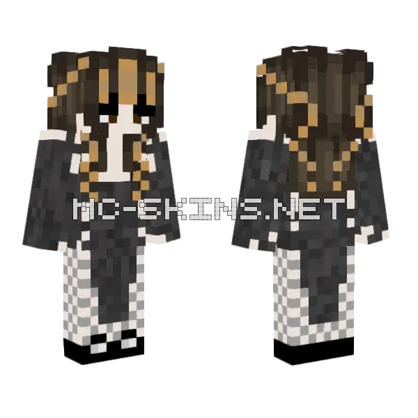 Acescorp Skin Formal Wear Minecraft skin, front and back