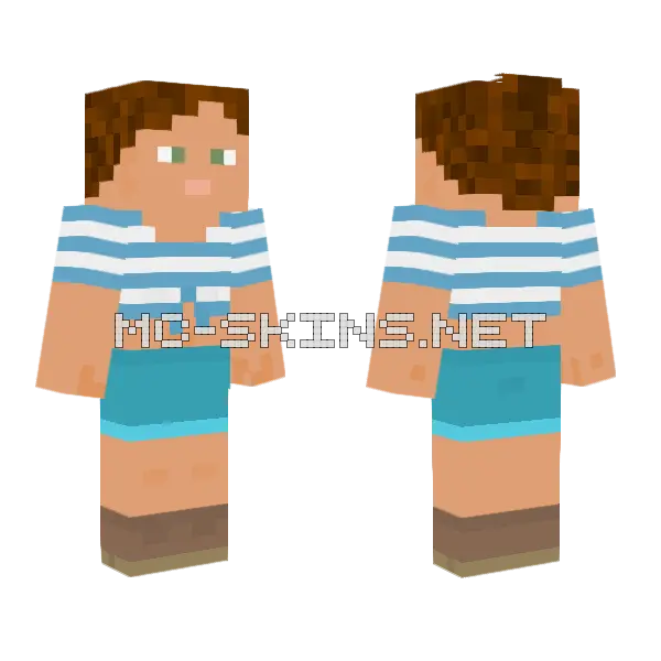 Ada Coleman Minecraft skin, front and back