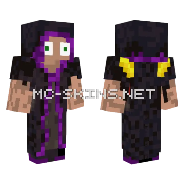 Adamoscze Minecraft skin, front and back