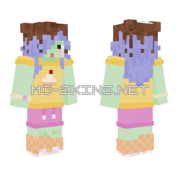 Addy Outfit 1, front and back