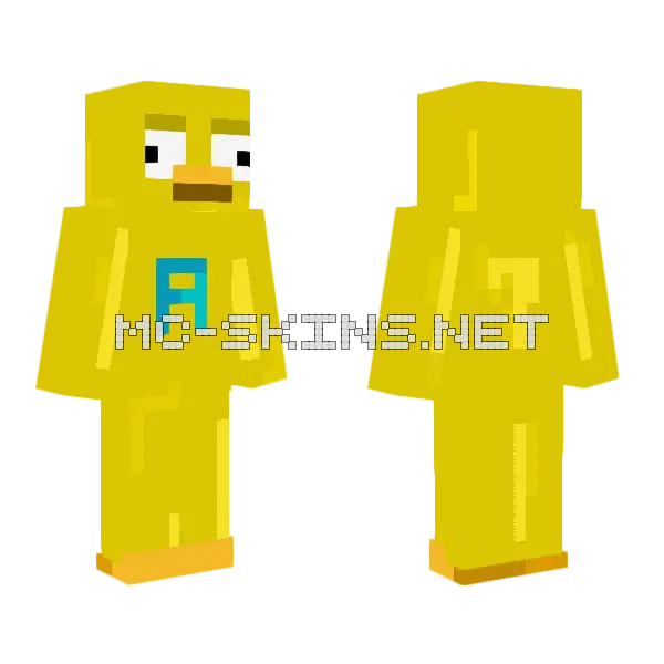 Adel Wail Minecraft skin, front and back