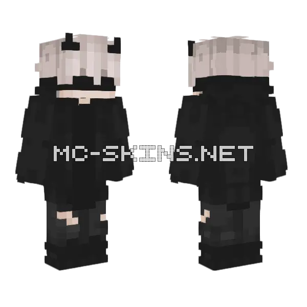 Adenaden 123 Minecraft skin, front and back