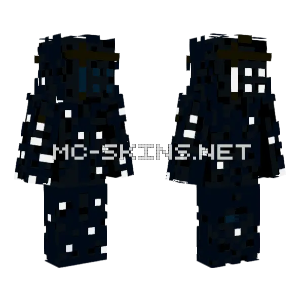 Adminds Minecraft skin, front and back